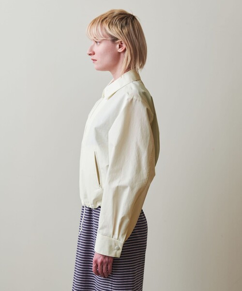 Steven Alan（スティーブンアラン）の「＜Steven Alan＞ブリュード プロテインファイバークロス シャツ ジャケット（ブルゾン・レディース・ブラック/ホワイト・S/M）」の10枚目の写真