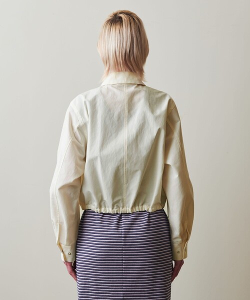 Steven Alan（スティーブンアラン）の「＜Steven Alan＞ブリュード プロテインファイバークロス シャツ ジャケット（ブルゾン・レディース・ブラック/ホワイト・S/M）」の11枚目の写真