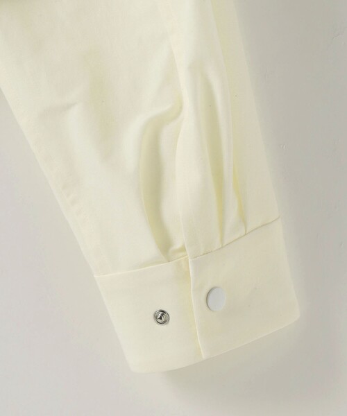 Steven Alan（スティーブンアラン）の「＜Steven Alan＞ブリュード プロテインファイバークロス シャツ ジャケット（ブルゾン・レディース・ブラック/ホワイト・S/M）」の15枚目の写真