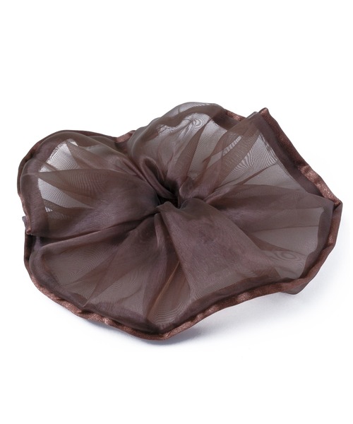 IRIS47(イリスフォーセブン)の「【IRIS 47】see-through shushu/シースルー シュシュ(シュシュ・レディース・ブラウン/ブラック・FREE)」の9枚目の写真