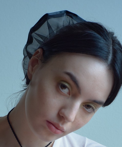 IRIS47(イリスフォーセブン)の「【IRIS 47】see-through shushu/シースルー シュシュ(シュシュ・レディース・ブラウン/ブラック・FREE)」の3枚目の写真