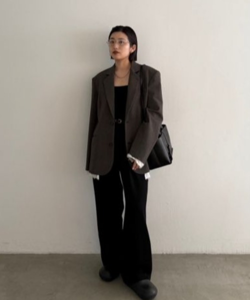 TODAYFUL（トゥデイフル）の「【TODAYFUL/トゥデイフル】Useful Leather Bag (M)/レザーバッグ（トートバッグ・レディース・ブラック・FREE）」の19枚目の写真