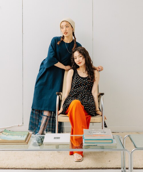✨SHARE SPIRIT✨カシュクールノースリーブチュニック ✨SHARE SPIRIT✨カシュクールノースリーブチュニック
