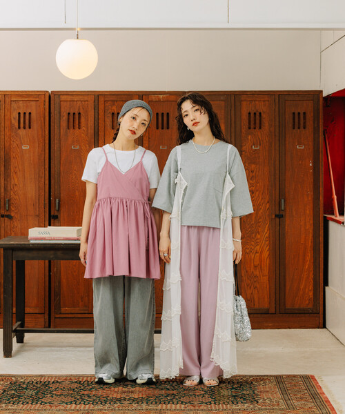 新品 タグ付き レストローズ チュニック キャミソール セット 新品