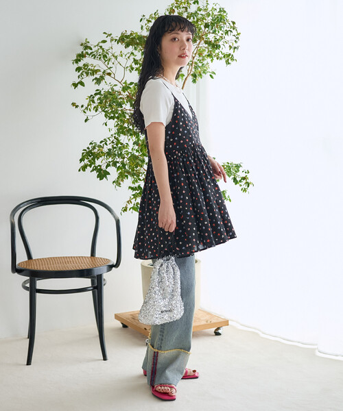 FREAK'S STORE(フリークスストア)の「インド カシュクールキャミソールチュニック(チュニック・レディース・オフホワイト/ピンク/ワイン/ブラック/ダークネイビー・フリ-)」の16枚目の写真