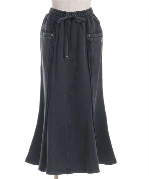 axes femme（アクシーズファム）の「スウェットマーメイドスカート（スカート・レディース・ブラック/グレー/カーキ・FREE）」の10枚目の写真