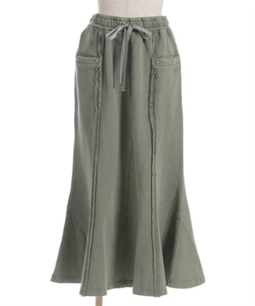 axes femme（アクシーズファム）の「スウェットマーメイドスカート（スカート・レディース・ブラック/グレー/カーキ・FREE）」の17枚目の写真