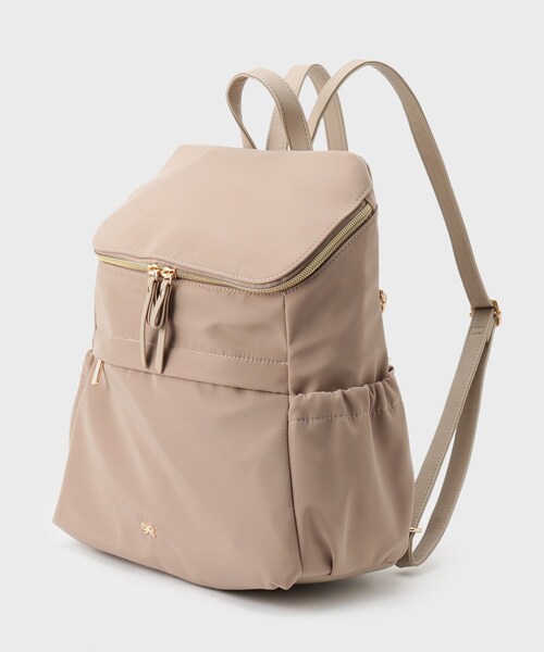 index（インデックス）の「プチリボンモチーフ付きリュック（バックパック/リュック・レディース・ベージュ/ブラック・00）」の8枚目の写真