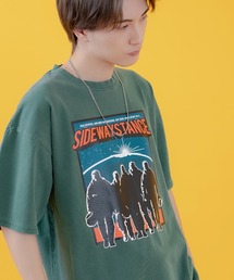 【SIDEWAY STANCE】オリジナルプリント ピグメント 半袖Tシャツ