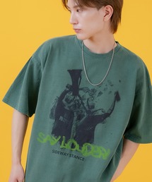 【SIDEWAY STANCE】オリジナルプリント ピグメント 半袖Tシャツ