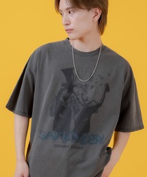【SIDEWAY STANCE】オリジナルプリント ピグメント 半袖Tシャツ