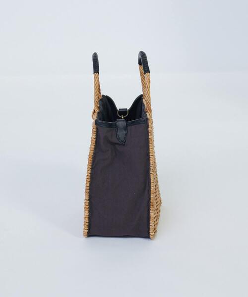 LOISIR　ロワズィール　【2WAY】異素材コンビスクエアショルダーバッグ セール】【2WAY】異素材コンビスクエアショルダーバッグ