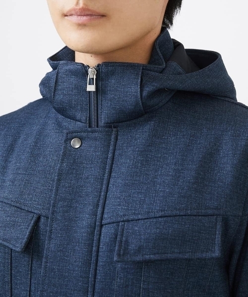 セール】【秋春兼用/洗える /ストレッチ】M-65ブルゾン / TEC EASY