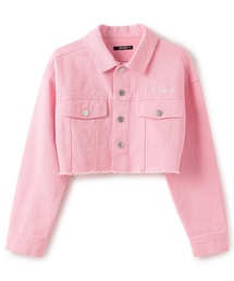 キッズのデニムジャケット（ピンク/桃色系）ファッション通販 - ZOZOTOWN