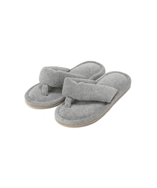 journal standard Furniture (ジャーナルスタンダードファニチャー)の「TOWEL SLIPPER スリッパ(ルームシューズ/スリッパ・レディース・チャコールグレー/ネイビー/ブラウン/イエロー/ブルー・FREE)」の6枚目の写真