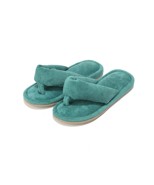 journal standard Furniture (ジャーナルスタンダードファニチャー)の「TOWEL SLIPPER スリッパ(ルームシューズ/スリッパ・レディース・チャコールグレー/ネイビー/ブラウン/イエロー/ブルー・FREE)」の9枚目の写真