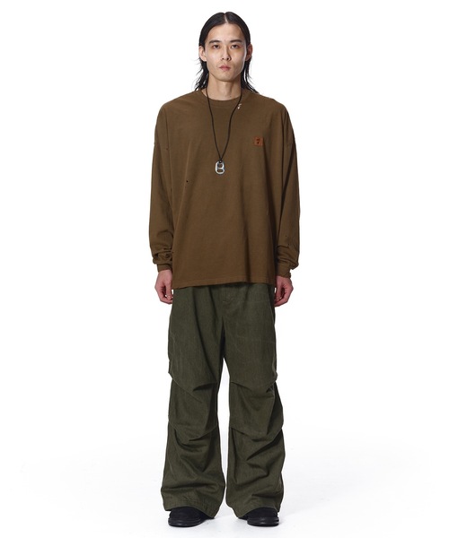 Jieda（ジエダ）の「FADE DRILL PARACHUTE PANTS（その他パンツ・メンズ・カーキ/ブラック/ベージュ・1/2）」の6枚目の写真