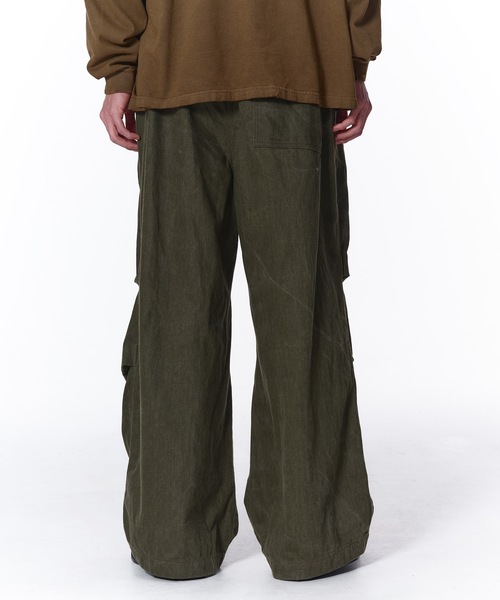 Jieda（ジエダ）の「FADE DRILL PARACHUTE PANTS（その他パンツ・メンズ・カーキ/ブラック/ベージュ・1/2）」の7枚目の写真