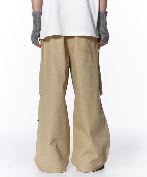 Jieda（ジエダ）の「FADE DRILL PARACHUTE PANTS（その他パンツ・メンズ・カーキ/ブラック/ベージュ・1/2）」の9枚目の写真