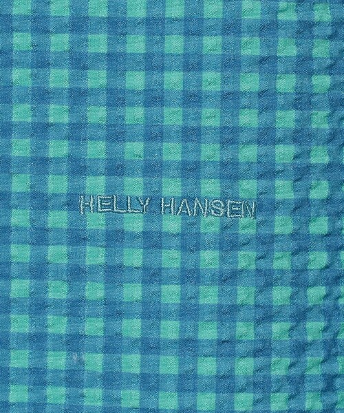 HELLY HANSEN(ヘリーハンセン)の「【別注】HELLY HANSEN / シアー サッカー ワンピース(ワンピース・レディース・ブラック/ロイヤルブルー・SMALL)」の9枚目の写真