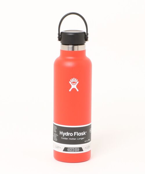 OLD BETTY'S(オールドベティーズ)の「【Hydro Flask】ハイドロフラスク Standerd Mouth 21oz(621ml)(水筒・レディース・ブラック/レッド系その他/ライトグリーン/ライトブルー・FREE)」の4枚目の写真
