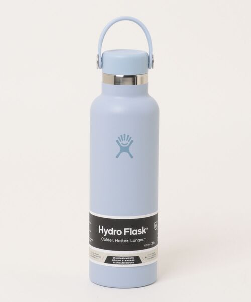OLD BETTY'S(オールドベティーズ)の「【Hydro Flask】ハイドロフラスク Standerd Mouth 21oz(621ml)(水筒・レディース・ブラック/レッド系その他/ライトグリーン/ライトブルー・FREE)」の1枚目の写真