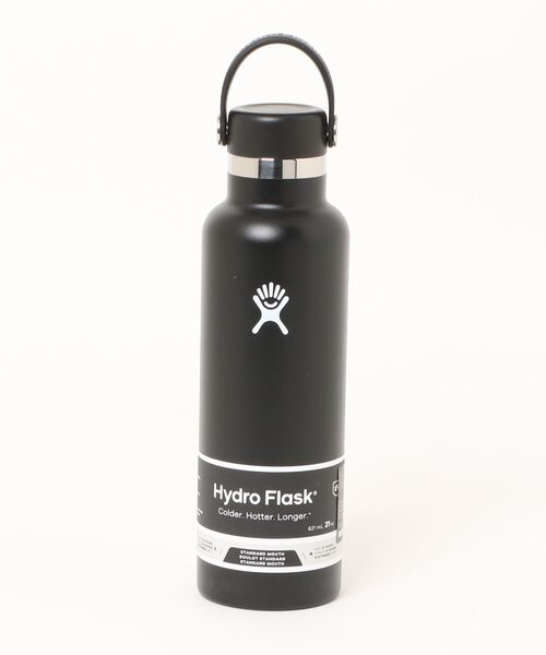 OLD BETTY'S(オールドベティーズ)の「【Hydro Flask】ハイドロフラスク Standerd Mouth 21oz(621ml)(水筒・レディース・ブラック/レッド系その他/ライトグリーン/ライトブルー・FREE)」の2枚目の写真