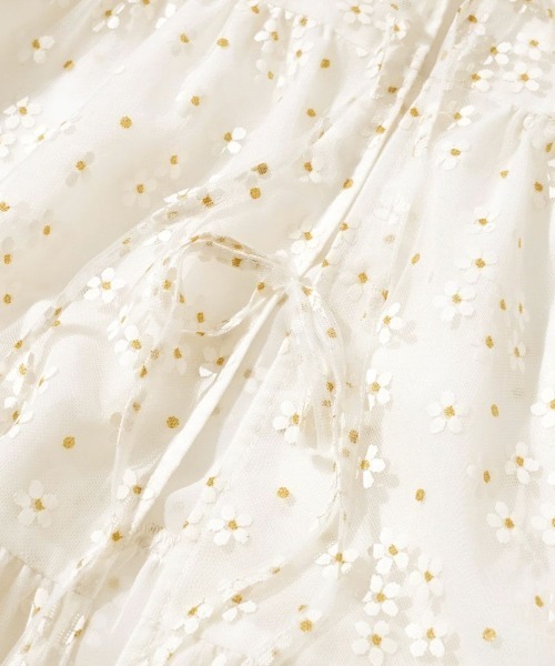 flower（フラワー）の「ブロッサムチュールブラウス（シャツ/ブラウス・レディース・ホワイト・FREE）」の13枚目の写真