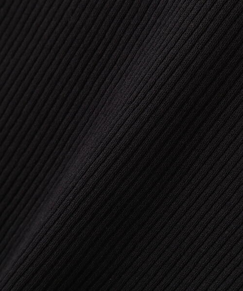 PROPORTION BODY DRESSING（プロポーションボディドレッシング）の「２ｗａｙ襟付き半袖リブニット / 1215170411（ニット/セーター・レディース・グレー/ブラック・FREE）」の16枚目の写真
