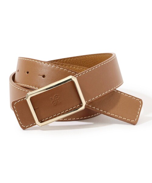 【美品】メゾンボワネ ビジューラメスキニーベルト MAISON BOINET（メゾンボワネ）の「MAISON BOINET ビジューラメ