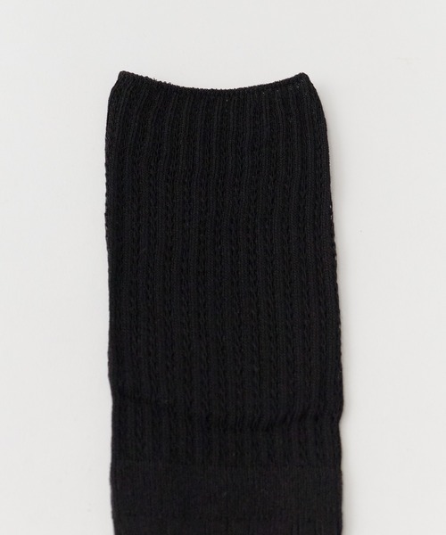 Chick（チック）の「Basic High Socks / 韓国スタイル シンプルレディースハイソックス 無地（ソックス/靴下・レディース・グレー/杢グレー/ブラック/ホワイト・FREE）」の6枚目の写真