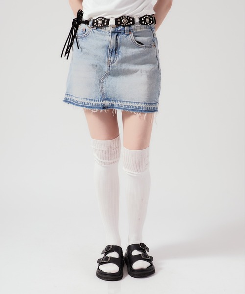 Chick（チック）の「Basic High Socks / 韓国スタイル シンプルレディースハイソックス 無地（ソックス/靴下・レディース・グレー/杢グレー/ブラック/ホワイト・FREE）」の11枚目の写真