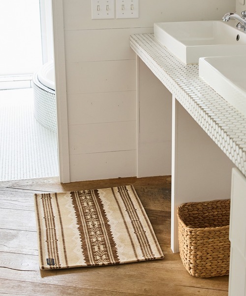 PENDLETON（ペンドルトン）の「PENDLETON/ペンドルトン キッチンスモールサイズマット MC001（ラグ/マット・レディース・ネイビー/ベージュ・FREE）」の12枚目の写真