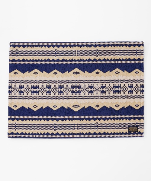 PENDLETON（ペンドルトン）の「PENDLETON/ペンドルトン キッチンスモールサイズマット MC001（ラグ/マット・レディース・ネイビー/ベージュ・FREE）」の6枚目の写真