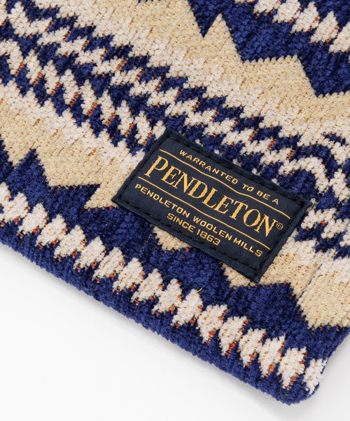 PENDLETON（ペンドルトン）の「PENDLETON/ペンドルトン キッチンスモールサイズマット MC001（ラグ/マット・レディース・ネイビー/ベージュ・FREE）」の4枚目の写真