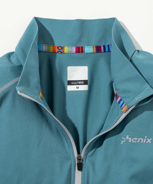 phenix outdoor(フェニックスアウトドア)の「phenix OUTDOOR(フェニックスアウトドア) レディース ハーフジップ長袖Tシャツ ロングスリーブTシャツ (吸水速乾 / 通気性)(Tシャツ/カットソー・レディース・ピンク/ブルーグリーン/マジェンタ・XL/L/M/S)」の14枚目の写真