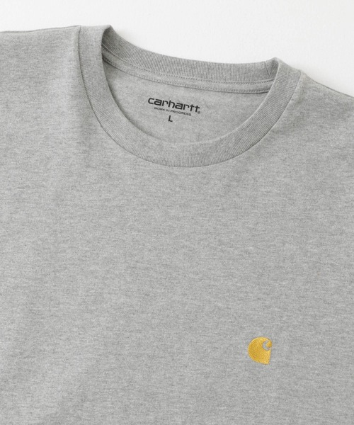 SENSE OF PLACE by URBAN RESEARCH(センスオブプレイスバイアーバンリサーチ)の「carhartt SHORT-SLEEVE CHASE T-SHIRTS(Tシャツ/カットソー・メンズ・ブラック/グレー/ホワイト・MEDIUM/LARGE)」の10枚目の写真