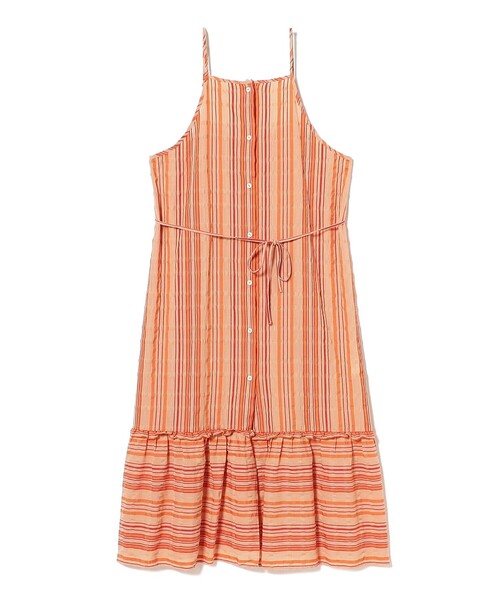 BEAMS BOY（ビームスボーイ）の「ストライプ キャミ ワンピース（ワンピース・レディース・ブルー/ピンク・ONESIZE）」の17枚目の写真