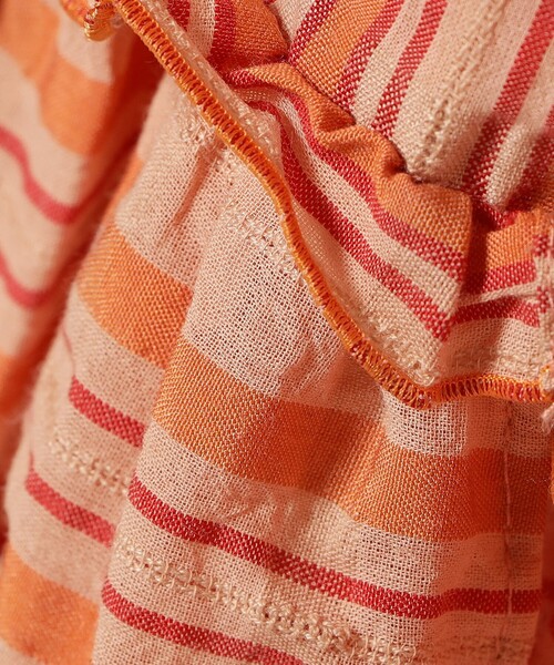 BEAMS BOY（ビームスボーイ）の「ストライプ キャミ ワンピース（ワンピース・レディース・ブルー/ピンク・ONESIZE）」の21枚目の写真