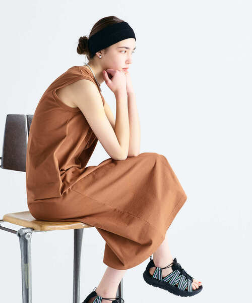 セール】『吸水速乾/UVカット』DRY OUT SLEEVLESS ONE-PIECE