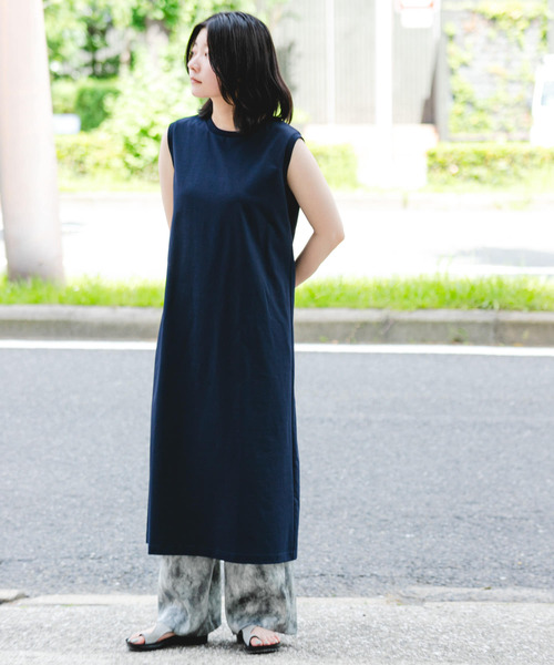 セール】『吸水速乾/UVカット』DRY OUT SLEEVLESS ONE-PIECE