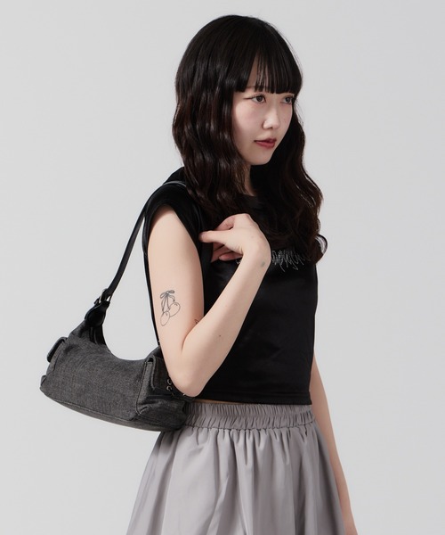 バッグ Denim Mini Shoulder Bag Denim Shoulder Mini Bag / デニムショルダーミニバッグ（ショルダー