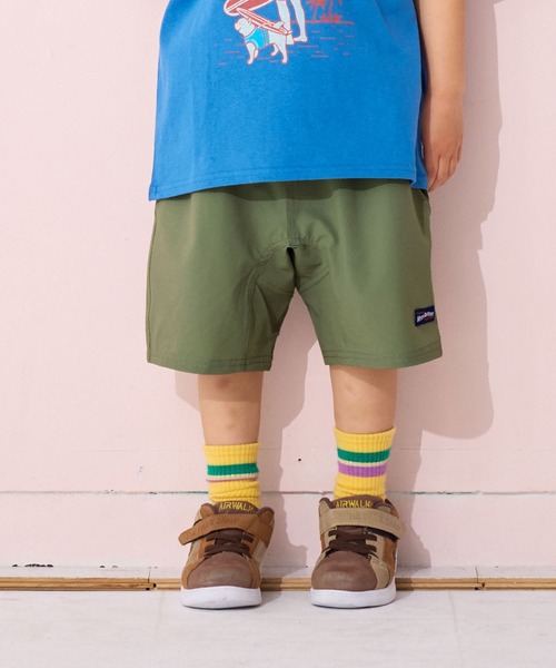 MARKEY'S(マーキーズ)の「【速乾/水陸両用】ナイロンサッカーショーツ(その他パンツ・キッズ・マスタード/ラベンダー/チャコール/オレンジ/ピンク/ブラウン/アイボリー/カーキ/グレー/ブルー・80/90/95/100/110/120/130/140/150)」の1枚目の写真