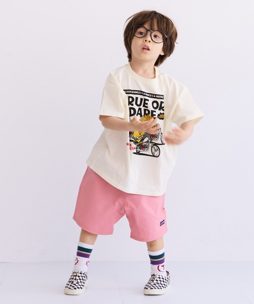 MARKEY'S(マーキーズ)の「【速乾/水陸両用】ナイロンサッカーショーツ(その他パンツ・キッズ・マスタード/ラベンダー/チャコール/オレンジ/ピンク/ブラウン/アイボリー/カーキ/グレー/ブルー・80/90/95/100/110/120/130/140/150)」の14枚目の写真