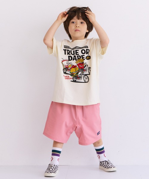 MARKEY'S(マーキーズ)の「【速乾/水陸両用】ナイロンサッカーショーツ(その他パンツ・キッズ・マスタード/ラベンダー/チャコール/オレンジ/ピンク/ブラウン/アイボリー/カーキ/グレー/ブルー・80/90/95/100/110/120/130/140/150)」の15枚目の写真