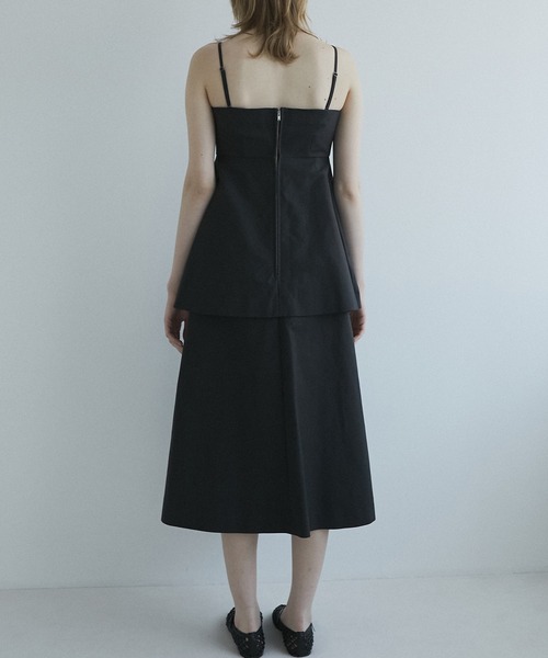 LE CIEL BLEU(ルシェルブルー)の「レイヤードビスチェドレス / Layered Bustier Dress(ワンピース・レディース・ブラック/ベージュ・38/36)」の8枚目の写真