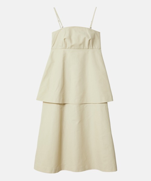 LE CIEL BLEU(ルシェルブルー)の「レイヤードビスチェドレス / Layered Bustier Dress(ワンピース・レディース・ブラック/ベージュ・38/36)」の19枚目の写真