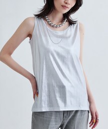 【再入荷】箔プリントタンクトップ