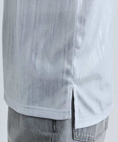 GALLEST（ギャレスト）の「【再入荷】箔プリントタンクトップ（タンクトップ・レディース・シルバー/ホワイト・38）」の5枚目の写真