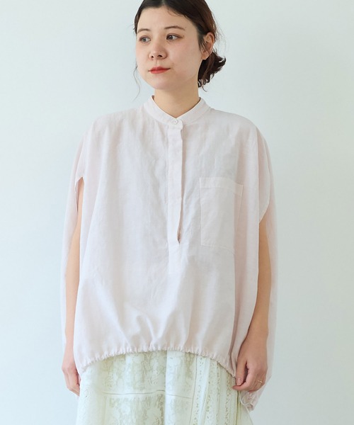 yuni(ユニ )の「●プロダクトダイ コクーンブラウス(シャツ/ブラウス・レディース・ピンク/イエロー/ブラック・FREE)」の7枚目の写真